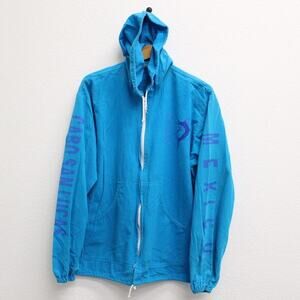 Vintage Cabo San Lucas Giant Blue Marlin Hooded Jacket Medium